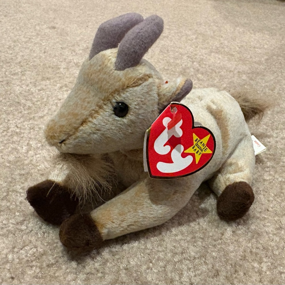 NWT, Vintage 1998 ‘Goatee’ Beanie Baby by Ty Inc.